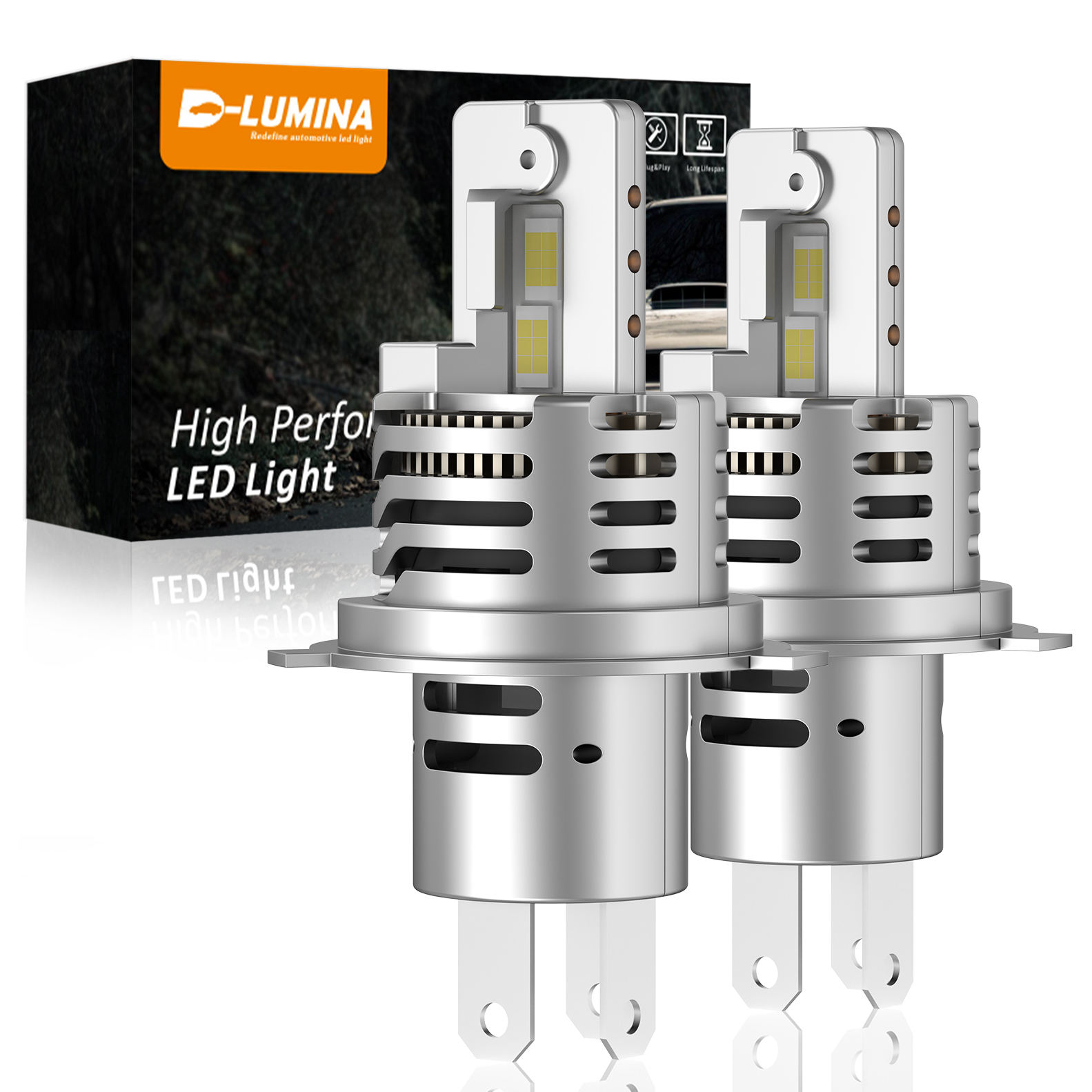 PL-S26-45W Mini H4 LED Headlight
