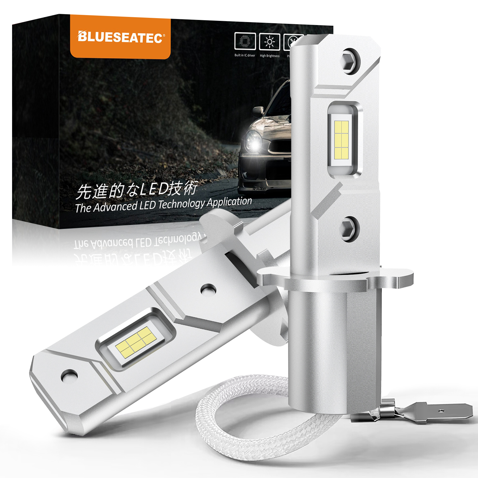 PL-S26-15W Mini H3 LED Headlight//Fog lamp 