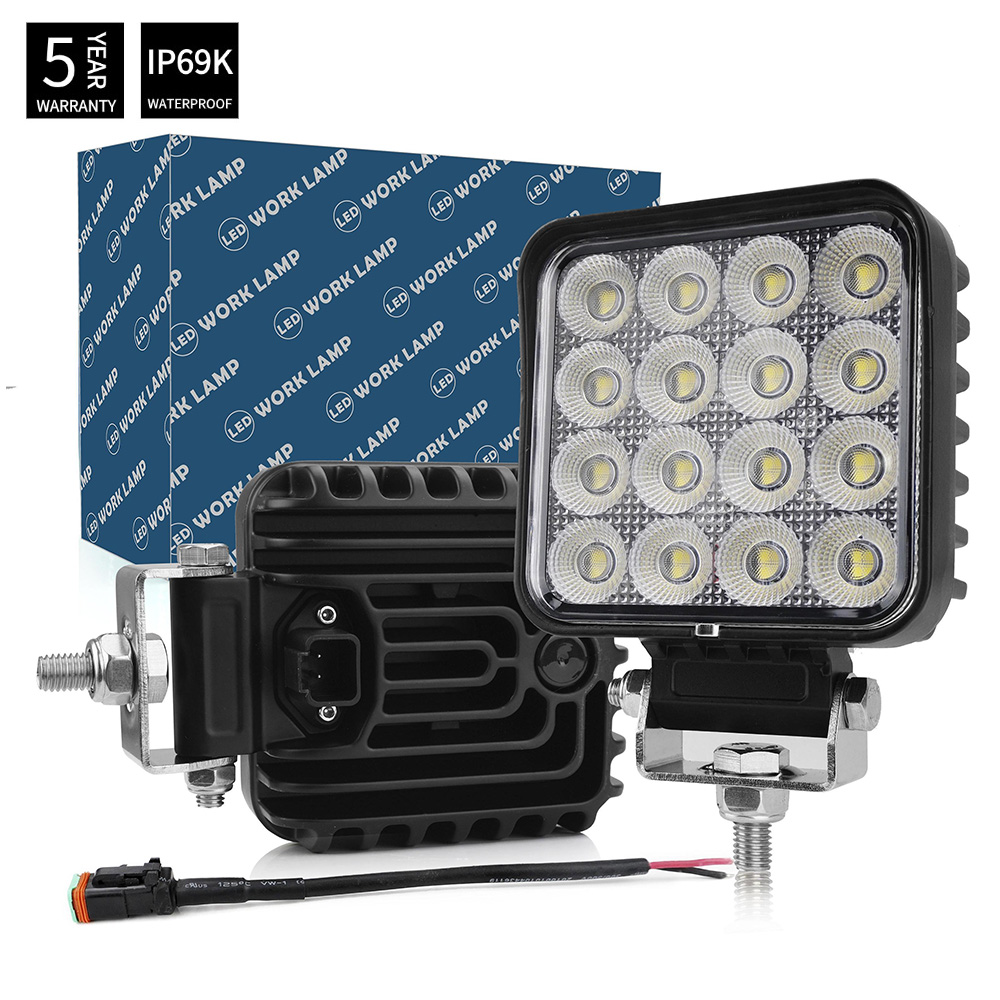 Premium 14G  4.3″ Compact Square 64W