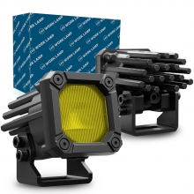 PL-S9 Super Sport                                 2″  LED POD Light
Yellow (Driving)
